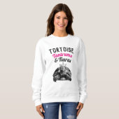 Schildpad Tantrums & Tiaras | sweatshirt (Voorkant volledig)
