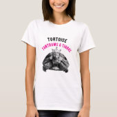Schildpad Tantrums & Tiaras | T-Shirt (Voorkant)