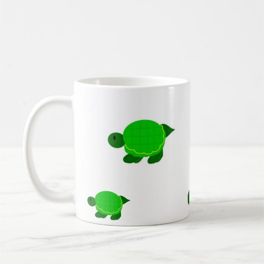 Schildpad Tijd Koffiemok (Links)