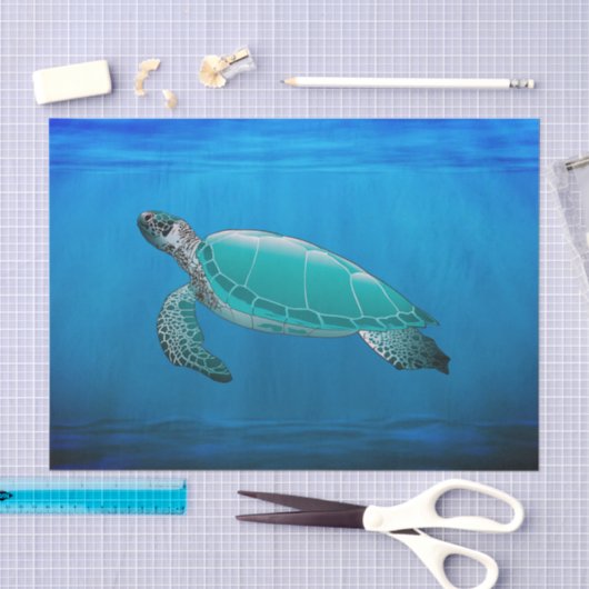 Schildpad Tissue Papier (Craft)