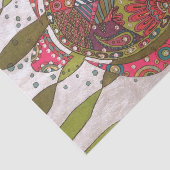 Schildpad Tissuepapier (Detail)