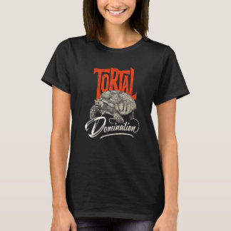 Schildpad Tortal Dominatie Schildpad T-shirt