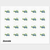 Schildpad Tortoise Sticker en Envelope Seal (Vel)