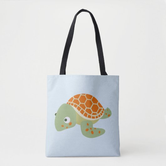 Schildpad Tote Bag (Voorkant)