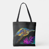 Schildpad Tote Bag (Achterkant)