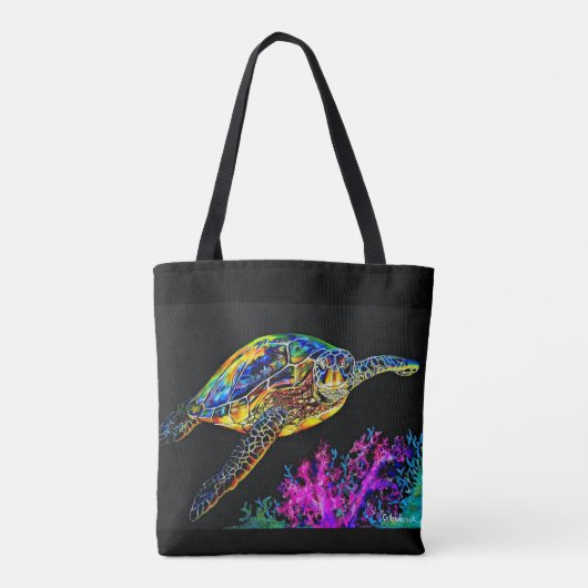 Schildpad Tote Bag (Achterkant)