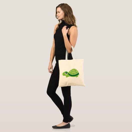 schildpad tote bag (Voorkant (model))