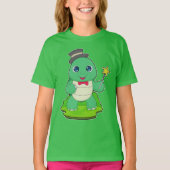Schildpad toverstaf t-shirt (Voorkant)