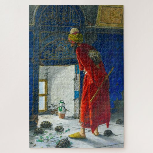 Schildpad Trainer 2 | Osman Hamdi Bey | Legpuzzel (Verticaal)