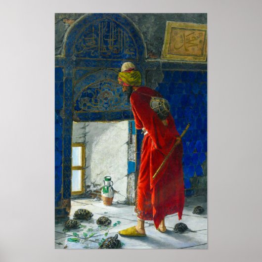 Schildpad Trainer 2 | Osman Hamdi Bey | Poster (Voorkant)