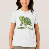 Schildpad Tri-Blend Shirt (Voorkant)