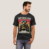 Schildpad Vader Vintage Schildpad T-shirt (Voorkant volledig)