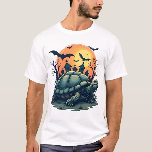 Schildpad van de schreeuwende schildpad t-shirt (Voorkant)