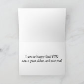 SCHILDPAD VERMOMT HET NIET VOOR DE VERJAARDAG VAN KAART (Binnen)