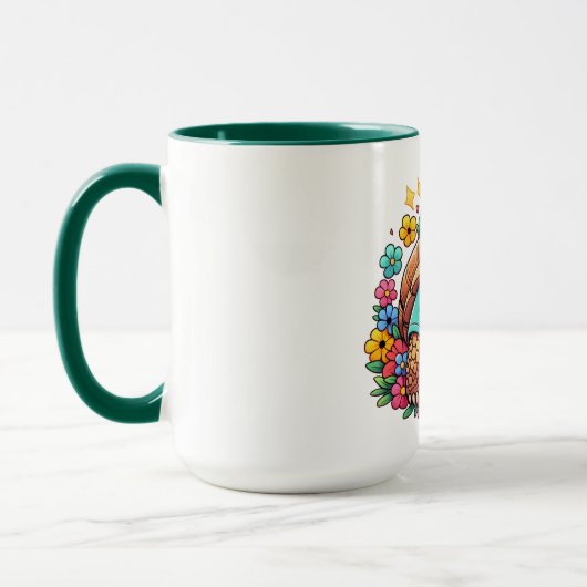 Schildpad verspreidt liefde | Mok (Links)