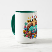 Schildpad verspreidt liefde | Mok (Voorkant links)