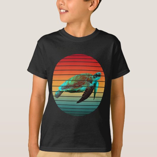schildpad vintage t-shirt (Voorkant)