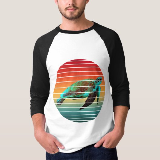 schildpad vintage t-shirt (Voorkant)