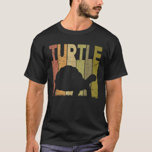 Schildpad Vintage Zeeschildpad Retro Herpetologie T-shirt