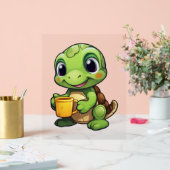 schildpad voor cartoon acryl bord (Huwelijk)