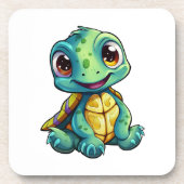 schildpad voor cartoon bier onderzetter (Voorkant)