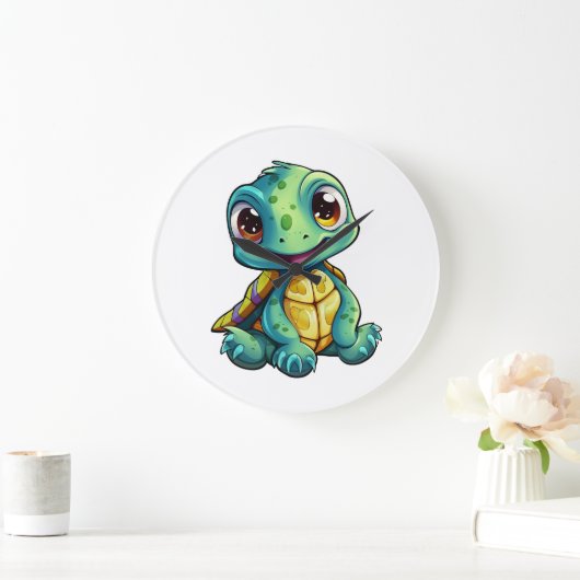 schildpad voor cartoon grote klok (Huis)