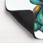 schildpad voor cartoon muismat (Hoek)