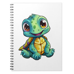 schildpad voor cartoon notitieboek