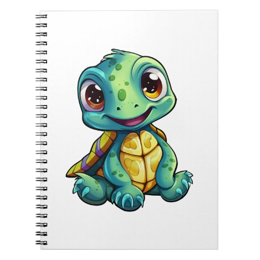 schildpad voor cartoon notitieboek (Voorkant)