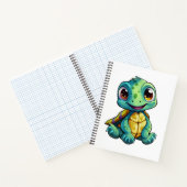 schildpad voor cartoon notitieboek (Binnen)