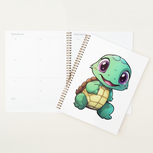 schildpad voor cartoon planner (Display)