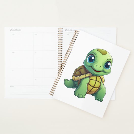 schildpad voor cartoon planner (Display)