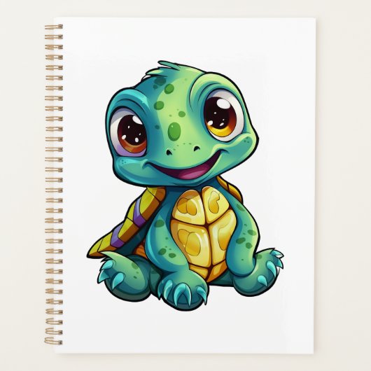 schildpad voor cartoon planner (Voorkant)