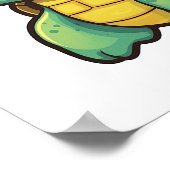 schildpad voor cartoon poster (Hoek)