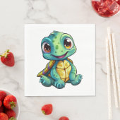 schildpad voor cartoon servet (Insitu)