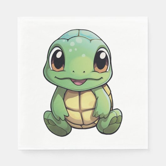 schildpad voor cartoon servet (Voorkant)