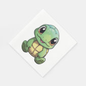 schildpad voor cartoon servet (Hoek)