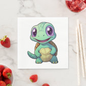 schildpad voor cartoon servet (Insitu)