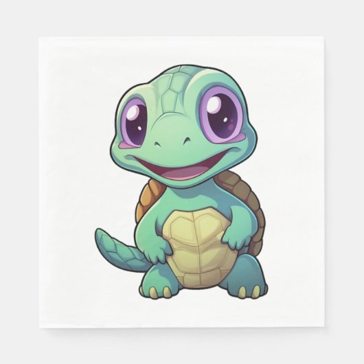 schildpad voor cartoon servet (Voorkant)