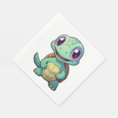 schildpad voor cartoon servet (Hoek)