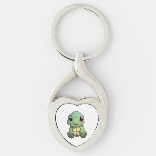 schildpad voor cartoon sleutelhanger (Voorkant)