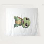schildpad voor cartoon wandkleed (Voorkant (horizontaal))