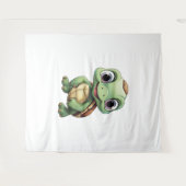 schildpad voor cartoon wandkleed (Voorkant (horizontaal))
