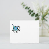 Schildpad voor Zee Briefkaart (Staand voorkant)