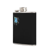 Schildpad voor Zee Heupfles (Links)