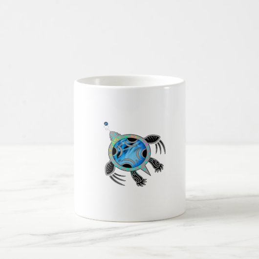 Schildpad voor Zee Koffiemok (Center)