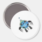 Schildpad voor Zee Magneet (Voorkant / Achterkant)