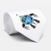 Schildpad voor Zee Stropdas (Opgerold)