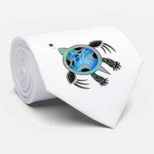 Schildpad voor Zee Stropdas