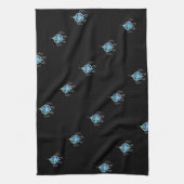 Schildpad voor Zee Theedoek (Verticaal)